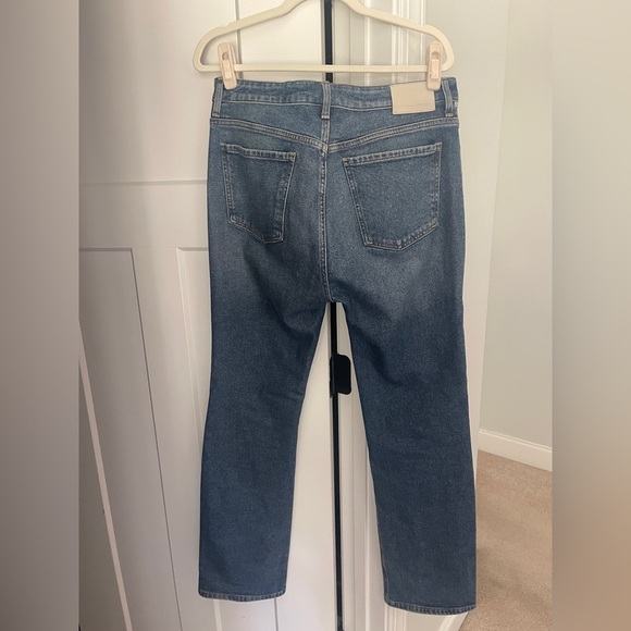 Citizens of Humanity High Rise Straight Leg Zurie Jeans Garnish Wash - Picture 5 of 7